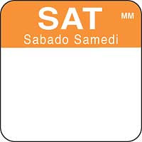 DAYMARK FOOD SAFETY SYSTEMS 1100876 LABEL REMOVABLE 3/4X3/4 SAT