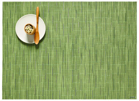 CHILEWICH SULTAN LLC 100104-035 PLACEMAT 12X16" BAMBOO SPRING GREEN