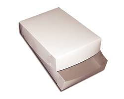 BOXIT CORPORATION 17113B-261 BOX BAKERY LOCK 17X11X3" WHT