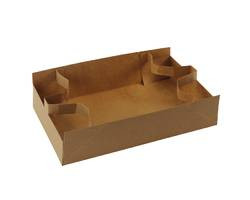 BOXIT CORPORATION 1162C-501 TRAY CUP STRAP 10-7/8X6-5/8X2-5/8" KRAFT
