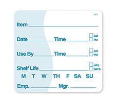 DAYMARK FOOD SAFETY SYSTEMS 112437 LABEL ROLL 2X2" "USE BY" ROLL OF 250