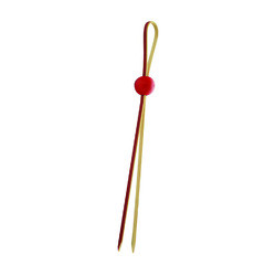 PACKNWOOD 209BBLUKAR PICK DBL W/ ADJ BALL 5-2/7" BAMB RED