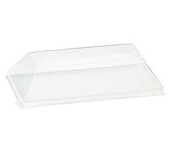 PACKNWOOD 210SAMLT65 LID RECYCLABLE 5-1/9X2-1/2X7/9" CLEAR