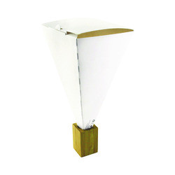 PACKNWOOD 210SCONE CONT CONE 3-1/2X3-1/2X7-1/2" WHT