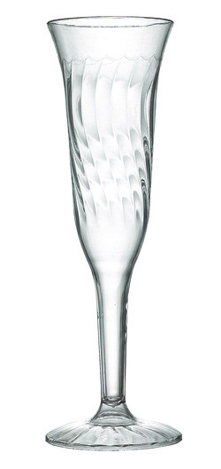 FINELINE SETTINGS 2106 FLUTE CHAMPAGNE 5 OZ PLAS