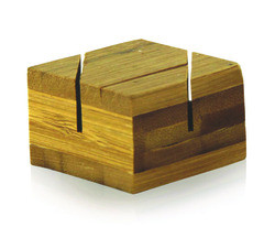 PACKNWOOD 210BSIGN11 HOLDER CARD DOUBLE 1-1/2X1-1/2X1"BAMB