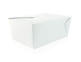 PACKNWOOD 210BIO4 BOX MEAL 7-5/7X5-1/2X3-1/2" WHT