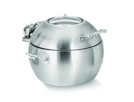 EASTERN TABLETOP 39311B CHAFER INDUCT SOUP RD 11 QT CROWN SS