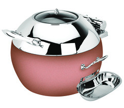 EASTERN TABLETOP 39311GCP CHAFER SOUP RD 11 QT CROWN SS COPPER