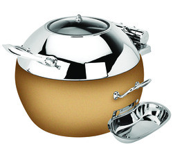 EASTERN TABLETOP 39311GRZ CHAFER SOUP RD 11 QT CROWN SS BRONZE