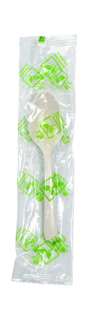 FINELINE SETTINGS 42CISPSM.WH SPOON 6" INDIVIDUAL WRAP PS WHITE