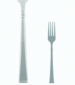 STEELITE INTERNATIONAL 5726FS021 FORK DINNER HAMILTON FULL SATIN 18/10 SS