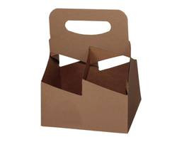 BOXIT CORPORATION 668C-501 CARRIER F/4 CUPS 6-1/2X6-1/2X8-3/8" KRAF