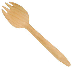 HOFFMASTER 883333 SPORK RENEWABLE BULK 6" WOOD
