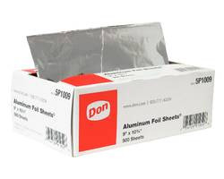 DURABLE OFFICE PRODUCTS CORP. 81050 SHEETS FOIL 8X10-3/4"