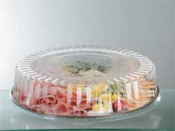WNA CHELMSFORD A16PETDM LID DOME 16" PET CLR