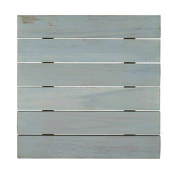 STEELITE INTERNATIONAL DWFBWD1111SGW RISER SQR 11X11" SQUARE TEAK GREY WASH