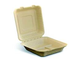 YOURGREEN2GO CS220 CONT TO GO 6" CLAMSHELL 1 COMP TAN