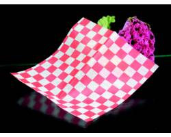 HANDY WACKS FDP1515RC LINER BASKET 15" SQR RED CHECK DRY WAX