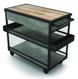 FORBES INDUSTRIES F35-5541 CART BAR ESSENTIALS 54X24X39" RUSTICA