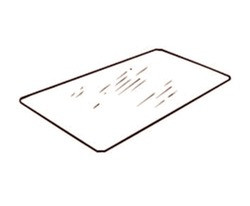 MASS DISTRIBUTORS WAREHOUSE HF2059L-1000 LID BOARD F/ NO 1 ALUM CONT