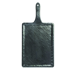 TABLECRAFT PRODUCTS COMPANY MSP3618 PADDLE SERV RECT 14X7X1/2" FROSTONE BLK