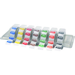 DAYMARK FOOD SAFETY SYSTEMS I132158B KIT REMOVABLE LABELS W/ DISP 7 ROLLS