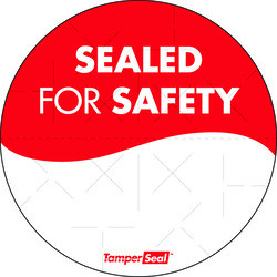 DAYMARK FOOD SAFETY SYSTEMS IT118674B LABEL TAMPER EVIDENT RND 3" 500CT