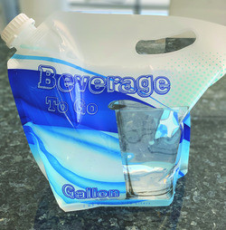 RP & ASSOCIATES RP1GBEVBAGCLEAR BAG BEVERAGE 1 GALLON CLEAR