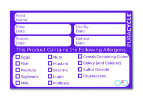 PURACYCLE LLC PURA-L-ALG-20 LABEL 3-3/4X2-1/3" ALLERGEN