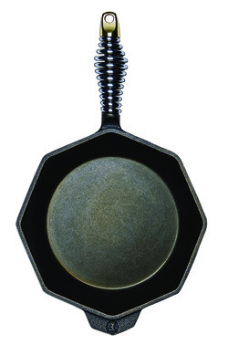 LODGE MANUFACTURING S8-10001 SKILLET 8" FINEX CAST IRON BLK
