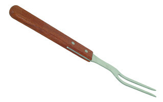 THUNDER GROUP SLTWPF013 FORK POT 13" RIVETED WOOD HNDL SS