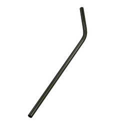 AMERICAN METALCRAFT STWB8 STRAW BENDED 8" SS BLK