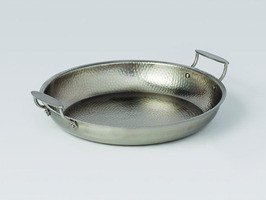 AMERICAN METALCRAFT THRD17 PAN SERVING 144 OZ SS HAMMERED