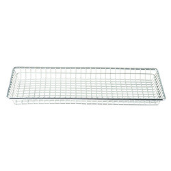 TABLECRAFT PRODUCTS COMPANY 10523 BASKET SERVING 14X7X1" WIRE SS RECT