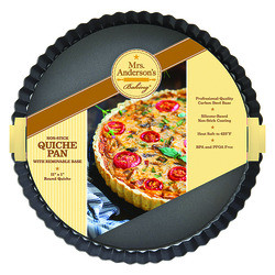 HAROLD IMPORT CO INC 42023 PAN QUICHE RND 11X1" CARBON STEEL