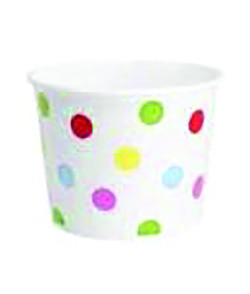 R3 PAPERCRAFT C-KDP20DOTS CONT COLD/HOT 20 OZ DBL PPR DOTS