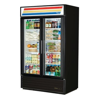 TRUE FOOD SERVICE GDM-43-HC~TSL01 TRUE GDM-43-HCTSL01 115V 2-SECTION REFRI