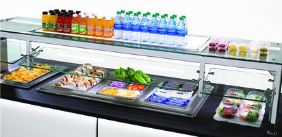 DUKE MANUFACTURING HCF-3 WELL DROP IN 3 HOT/COLD/FREEZE 120V