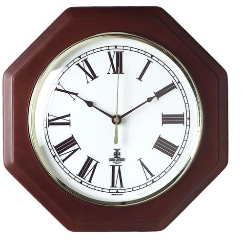 CHICAGO LIGHTHOUSE 67207010 12 OCTAGONAL MAHOGANY HARDWOOD,8.5",DIAL