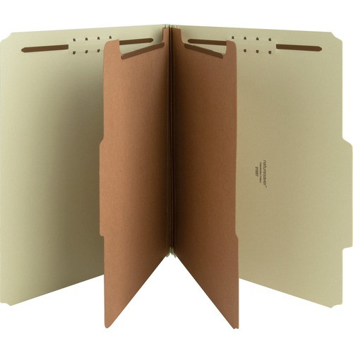 NATURE SAVER 01057 CLASSIFICATION FOLDER,2 DIV,10/BX, GYGN