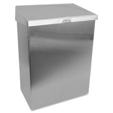 HOSPECO ND-1E SANITARY NAPKIN RECEPTACLE, WALL MOUNT