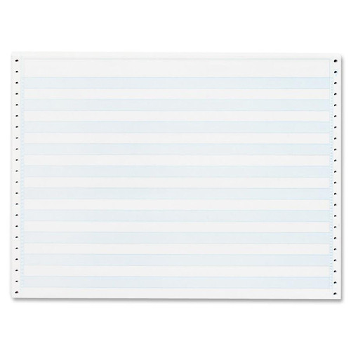 SPARCO PRODUCTS 02180 COMPUTER PAPER,2400/CT, 1/2" BLUE BAR
