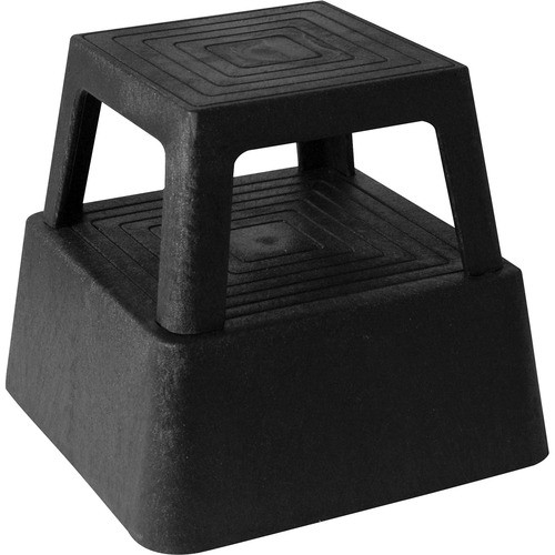 GENUINE JOE 02428 STEP STOOL,14-1/4X14-1/4X13,BLACK
