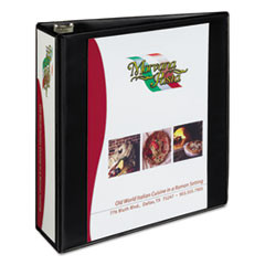 AVERY 05600 VIEW BINDER, SLANT RING , 3" , BLACK