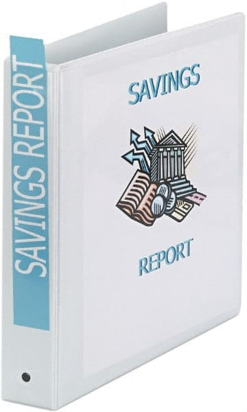 AVERY 05726 VIEW BINDER,ROUND RING,1-1/2 CAP