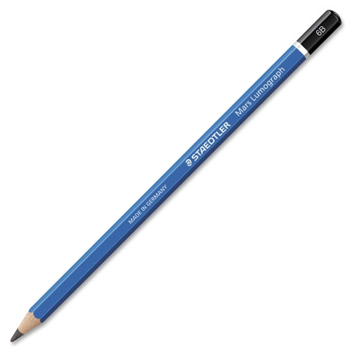 STAEDTLER, INC. 1006B PENCIL,6B,LUMOGRAPH