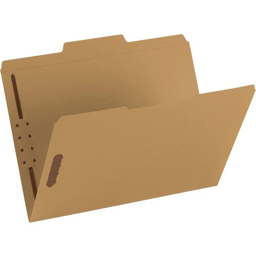 SMEAD MANUFACTURING CO. 14837 KRAFT FOLDERS,1/3 CUT TOP TAB, BROWN
