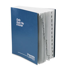 ESSELTE PENDAFLEX CORP. DDF5-OX EXPANDABLE DESK FILE,1-31 JAN-DEC INDEX