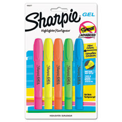 SANFORD CORPORATION 1803277 HIGHLIGHTER,ASSORTED COLORS,5 PER SET